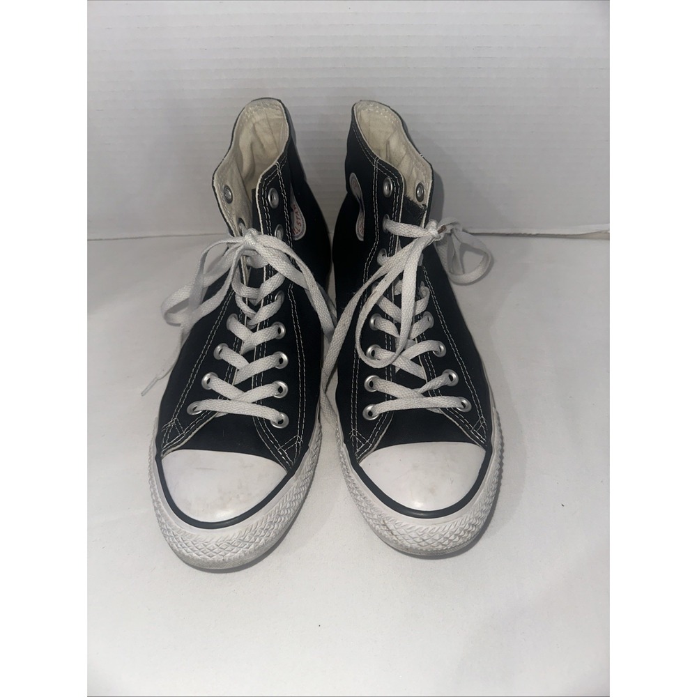 Converse All Star High Top Black Unisex Sneakers Shoes SIZE M8 W10